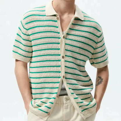 Lazano - Knitted Button Shirt