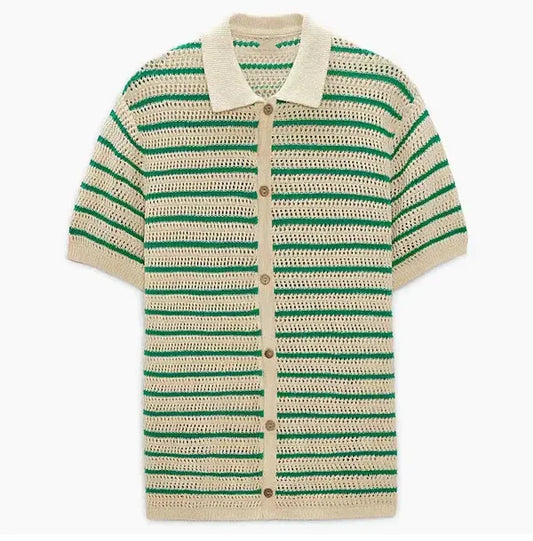 Lazano - Knitted Button Shirt